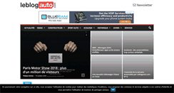 Desktop Screenshot of leblogauto.com